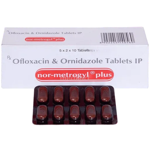 nor metrogyl plus tablet 10's
